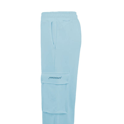 Blue Polyester Jeans & Pant