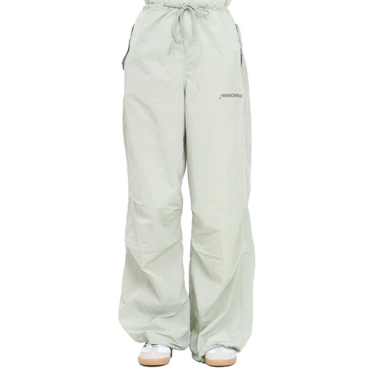 Green Nylon Jeans & Pant