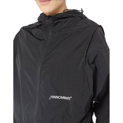 Black Nylon Jackets & Coat
