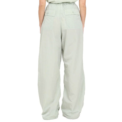 Green Nylon Jeans & Pant