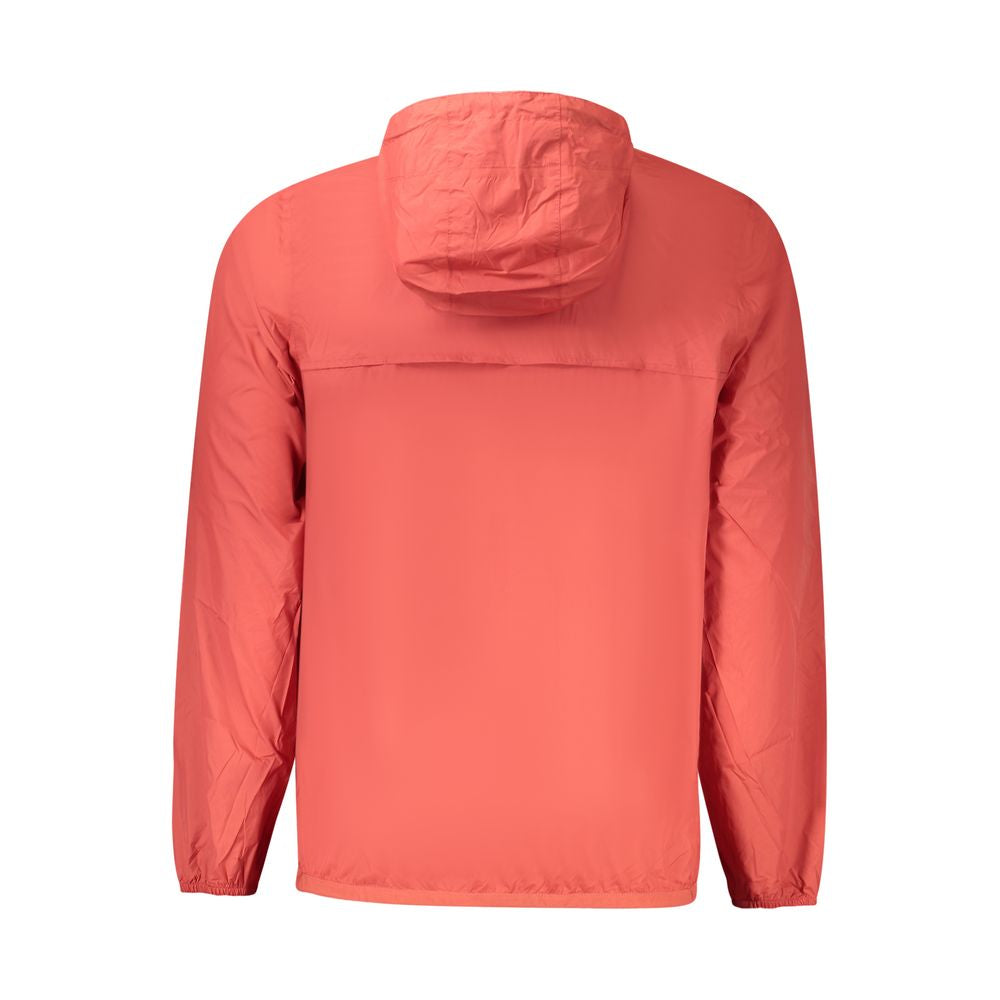 Red Polyamide Men Jacket