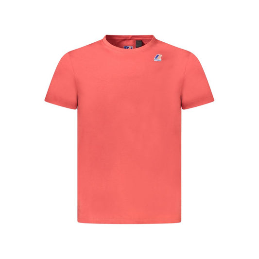 Red Cotton Men T-Shirt