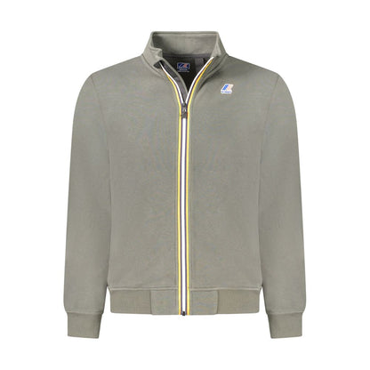 Green Cotton Men Sweater