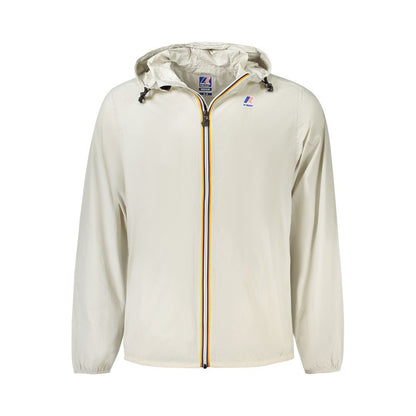 Beige Polyamide Men Jacket