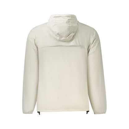 Beige Polyamide Men Jacket