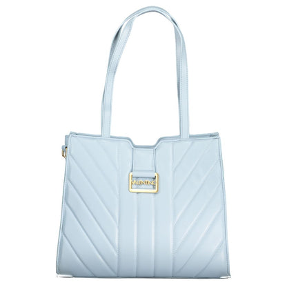 Blue Polyethylene Handbag