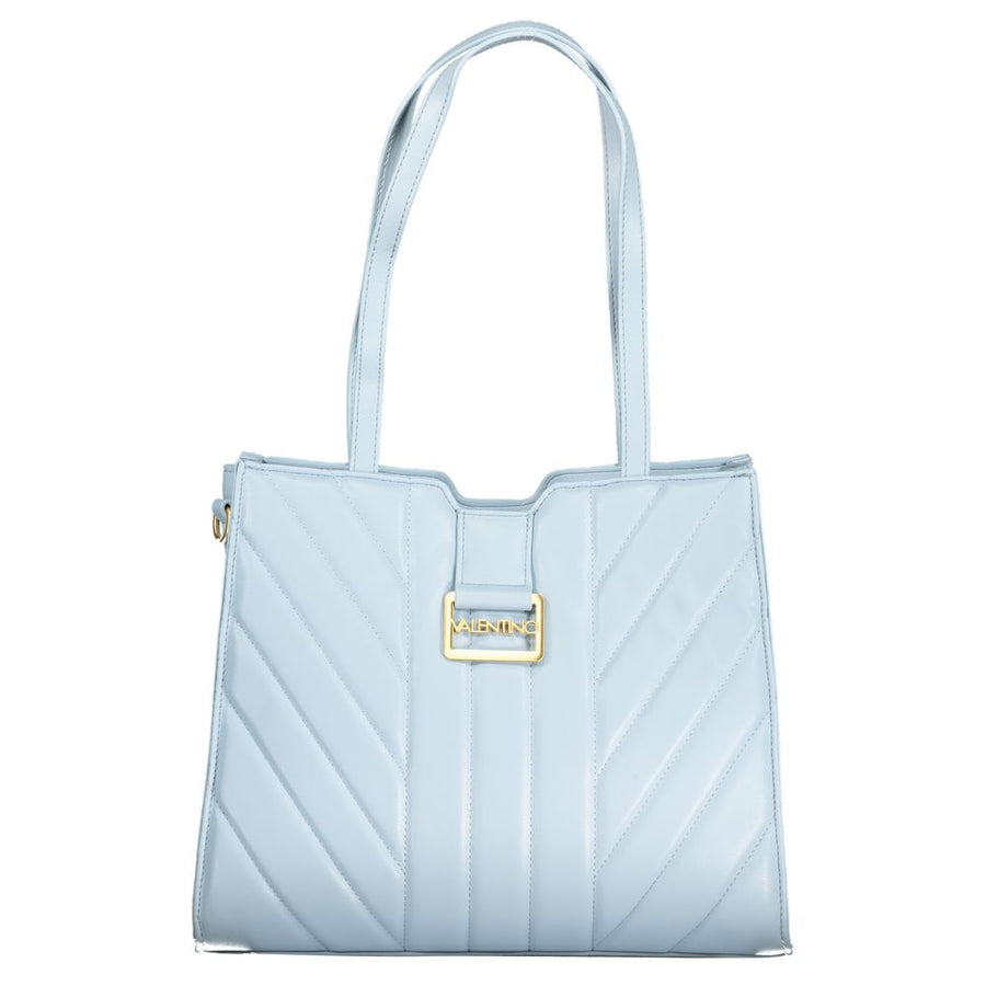 Blue Polyethylene Handbag