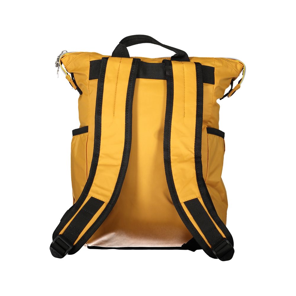 Yellow Polyamide Backpack