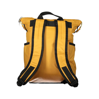 Yellow Polyamide Backpack