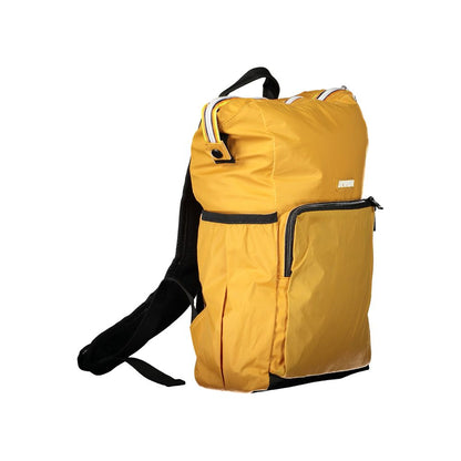 Yellow Polyamide Backpack