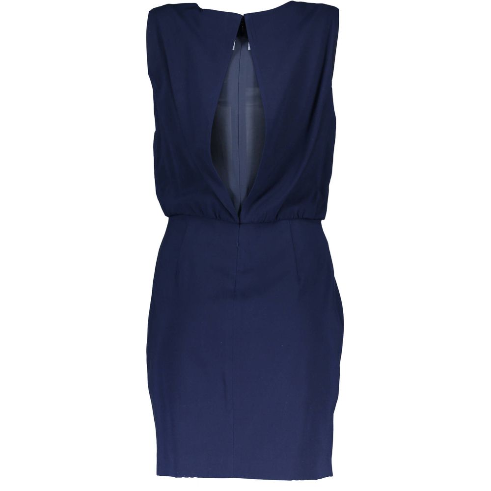 Blue Viscose Dress