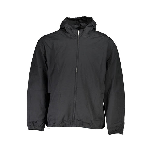 Black Cotton Men's Jacket