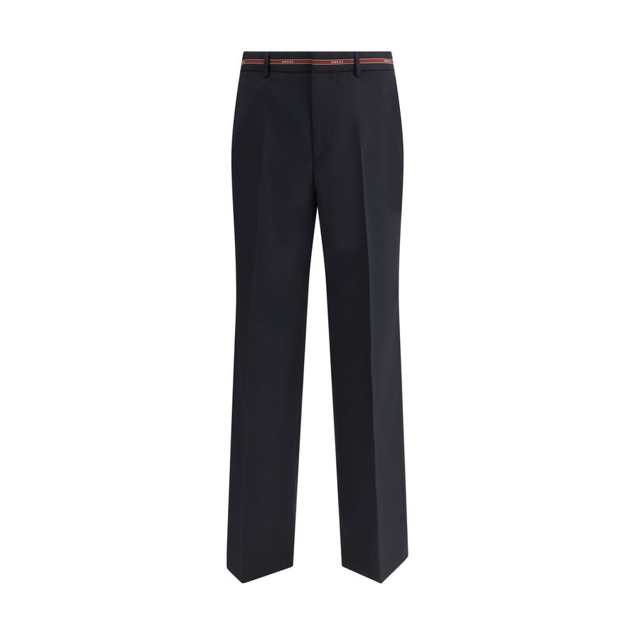 Selvedge detail Wool Pants