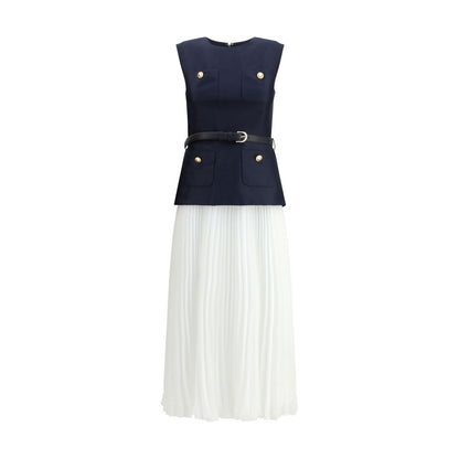 Pleated midi Dress