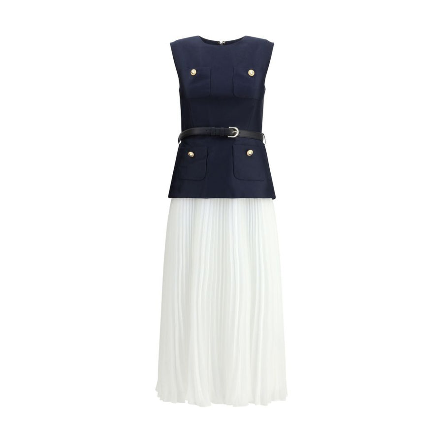 Pleated midi Dress