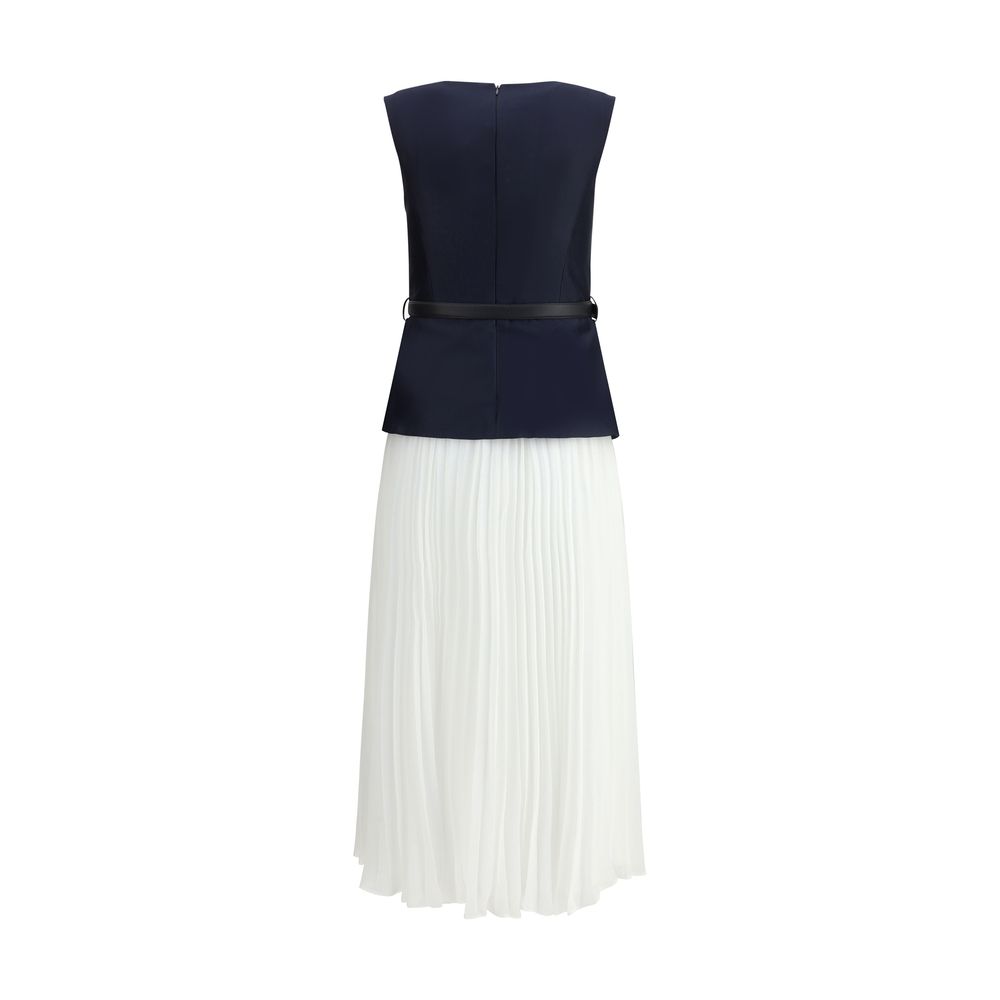 Pleated midi Dress