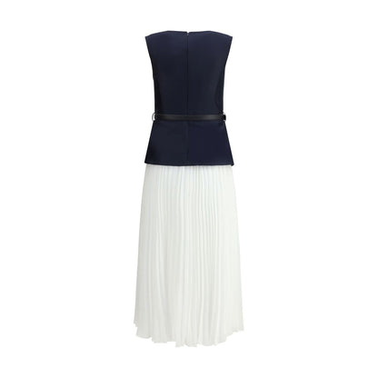 Pleated midi Dress