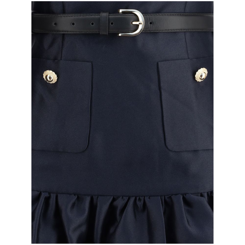 Taffeta Short Dress