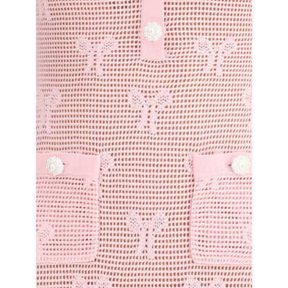Crochet knit short Dress