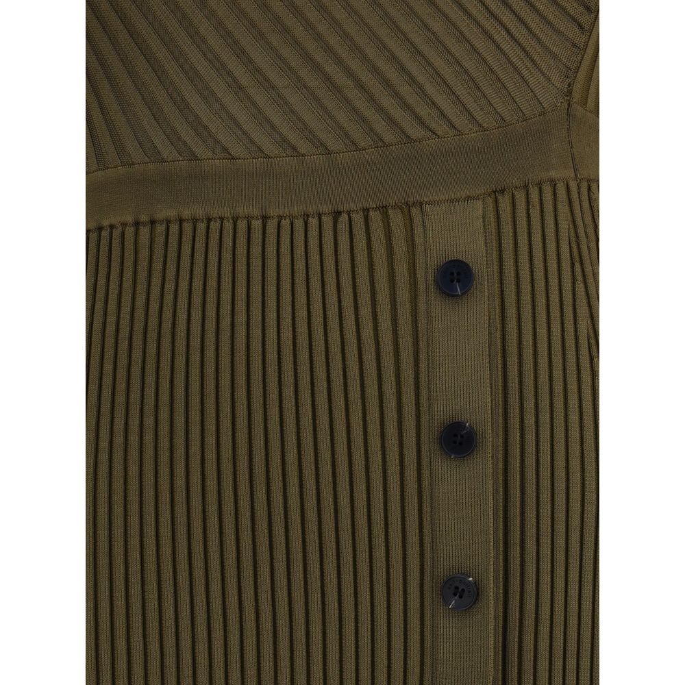 Ribbed midi Dress