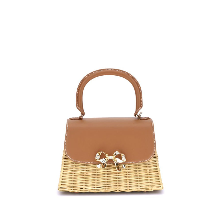 Rattan Bow Handbag