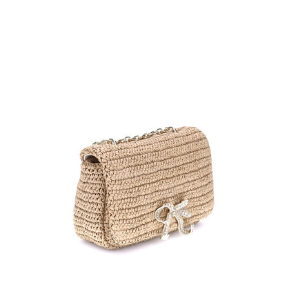 Raffia Shoulder Bag