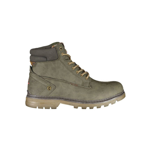 Green Polyester Boot