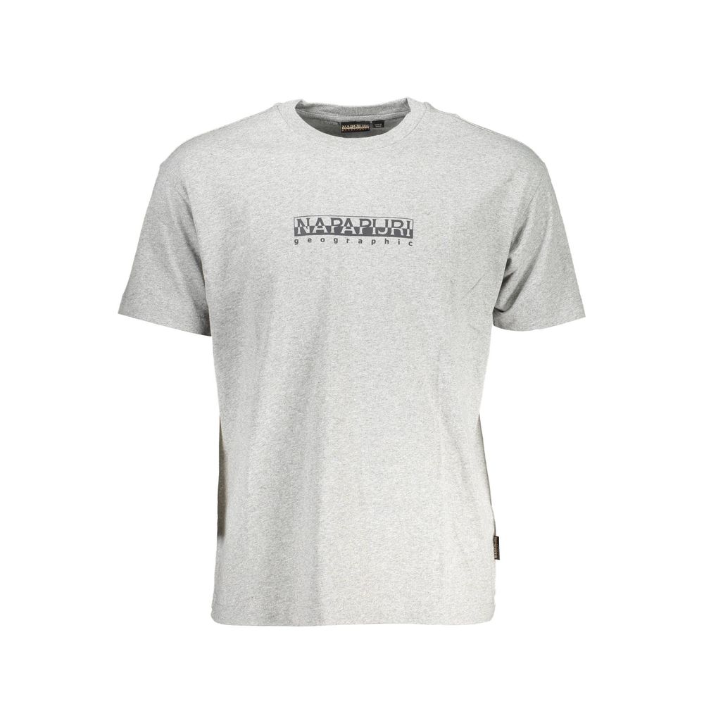 Gray Cotton T-Shirt
