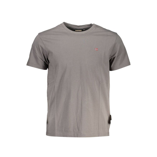 Gray Cotton T-Shirt