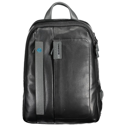 Black Leather Backpack