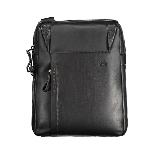 Black Leather Shoulder Bag