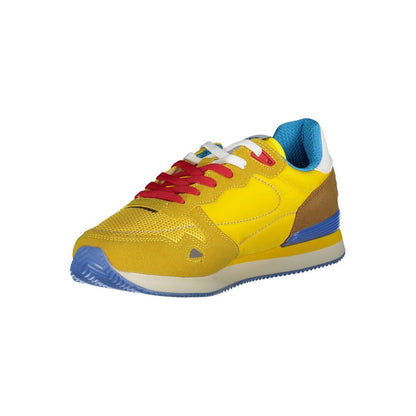 Yellow Polyester Sneaker