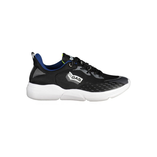 Black Artificial Leather Sneaker