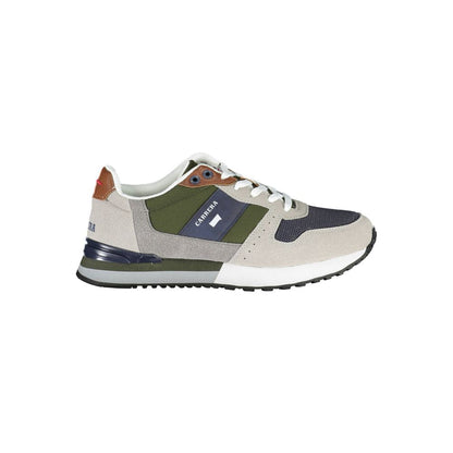 Gray Polyester Sneaker