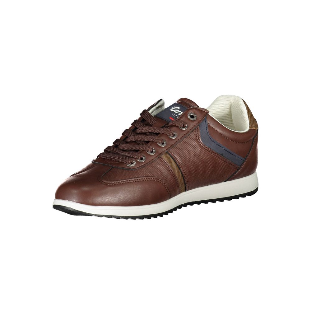 Brown Polyethylene Sneaker