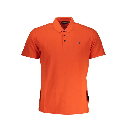 Red Cotton Polo Shirt