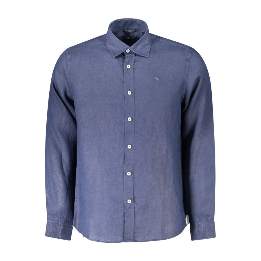 Blue Linen Shirt