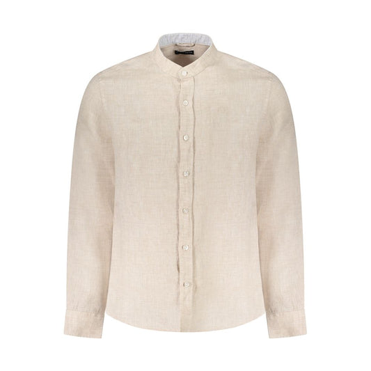 Beige Linen Shirt