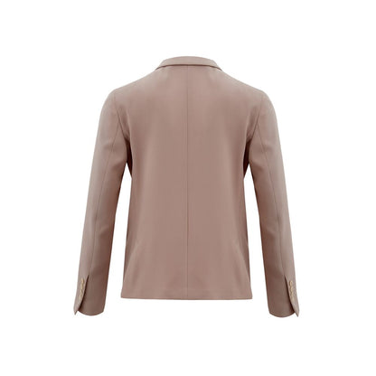 Gray Polyester Jackets & Coat