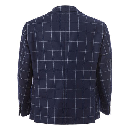 Blue Wool Blazer