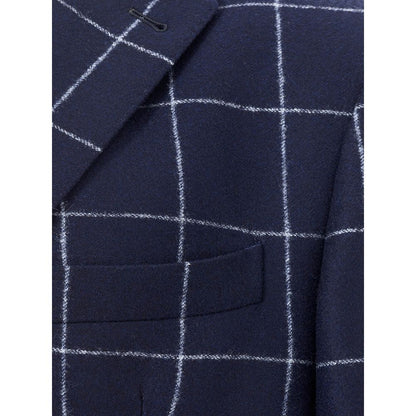 Blue Wool Blazer