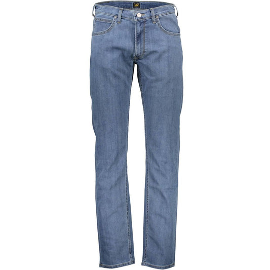 Blue Cotton Jeans & Pant