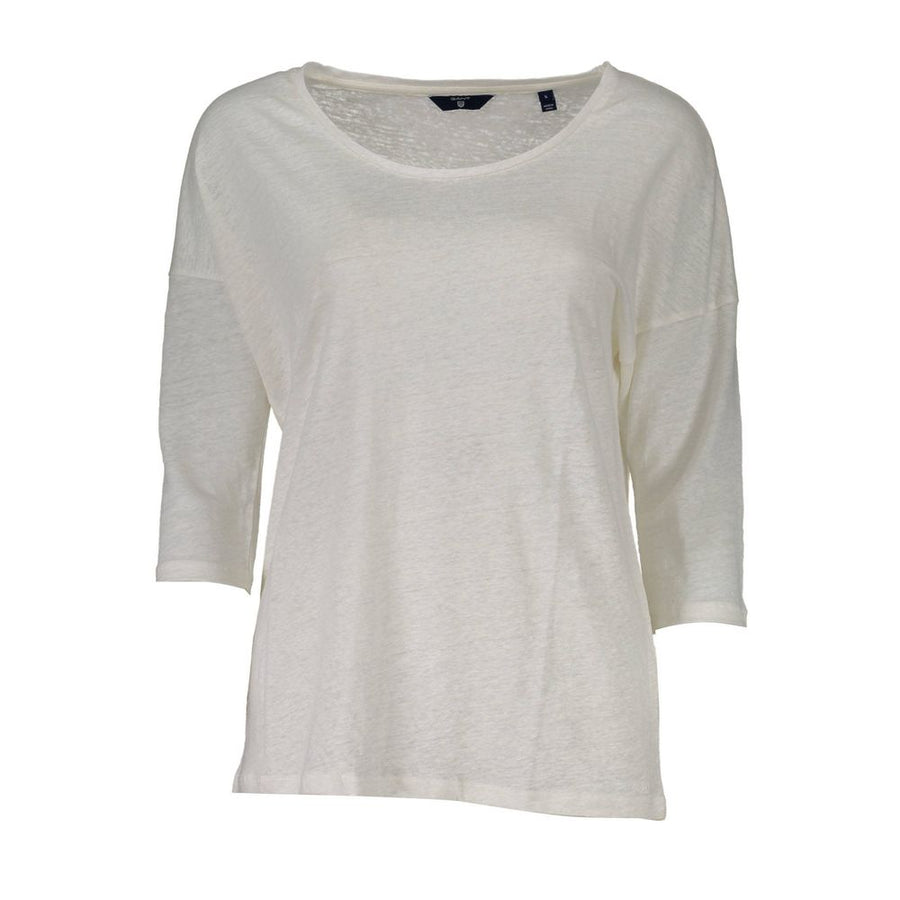 White Linen Tops & T-Shirt