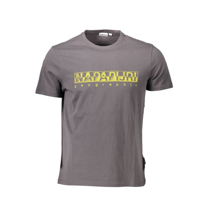 Gray Cotton T-Shirt