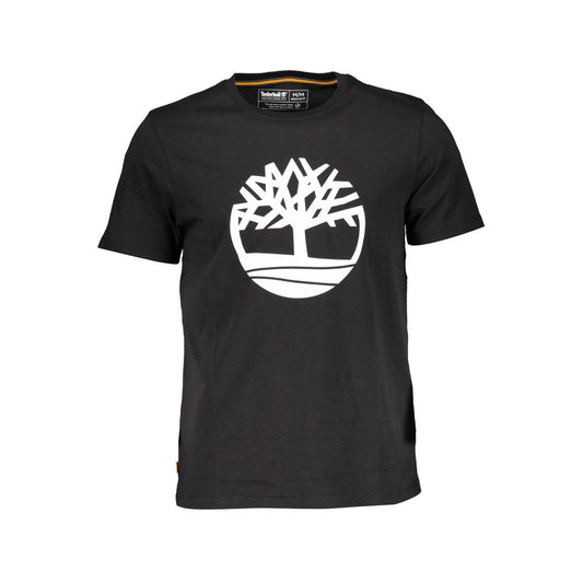 Black Cotton T-Shirt