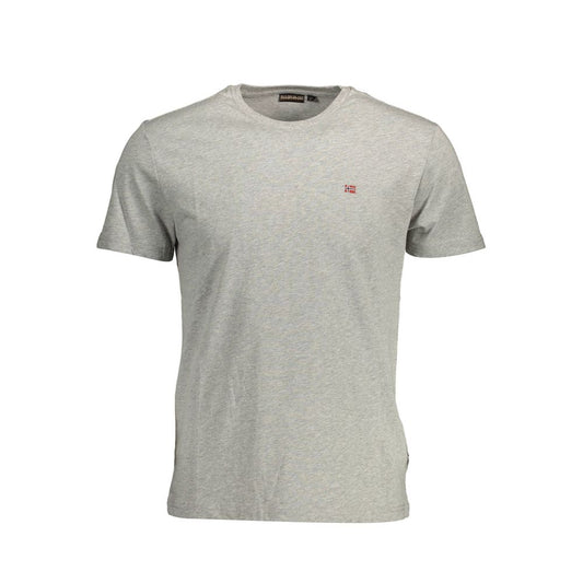 Gray Cotton T-Shirt