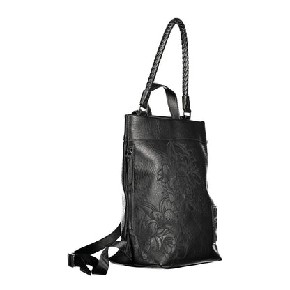 Black Polyethylene Backpack