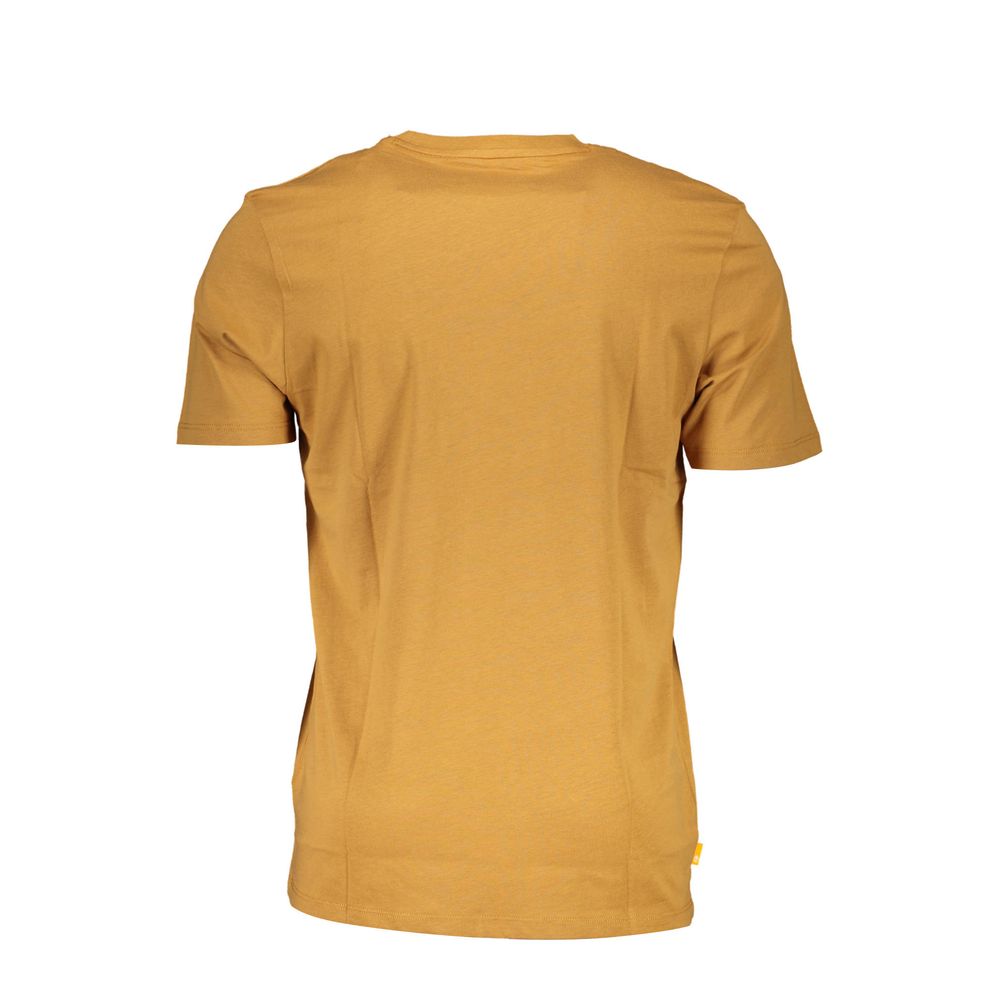 Brown Cotton T-Shirt