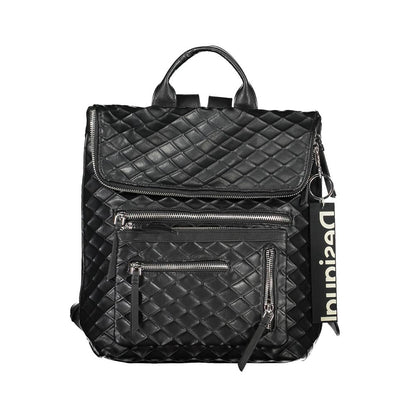Black Polyethylene Backpack