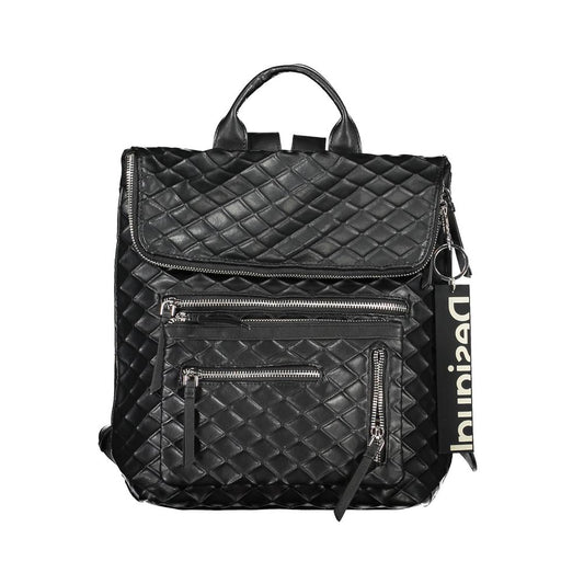 Black Polyethylene Backpack